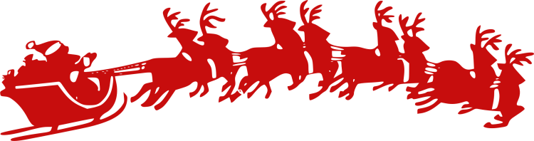 santa-sleigh-pulled-by-reindeer-vector-clipart